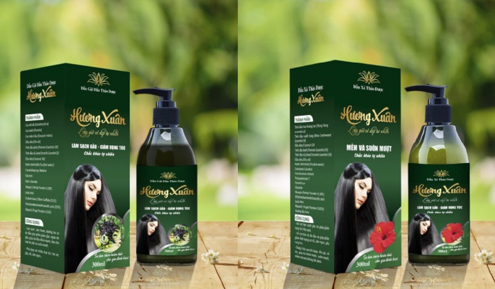 Dầu gội thảo dược Hương Xuân - Tôn vinh mái tóc Việt