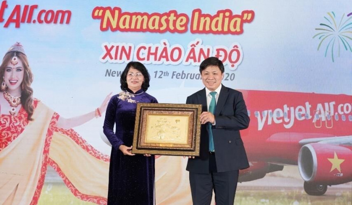 Vietjet tạo cầu nối giữa Việt Nam với Ấn Độ