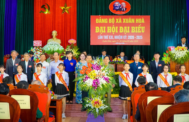 Đại hội đại biểu Đảng bộ xã Xuân Hòa lần thứ XXI, nhiệm kỳ 2020 – 2025