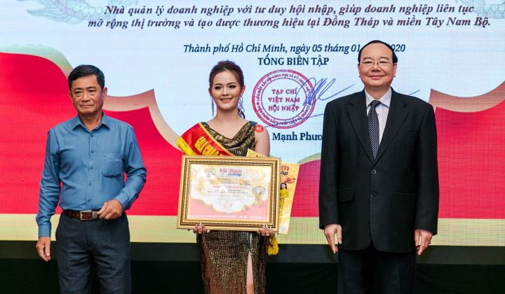 Doanh nhân Dương Thị Thúy Nga: Nhà quản lý tiêu biểu thời kỳ hội nhập 2020