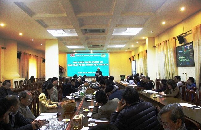 Trường ĐH Kinh doanh và Công nghệ Hà Nội: Quán triệt nhiệm vụ giải pháp phòng chống dịch COVID – 19