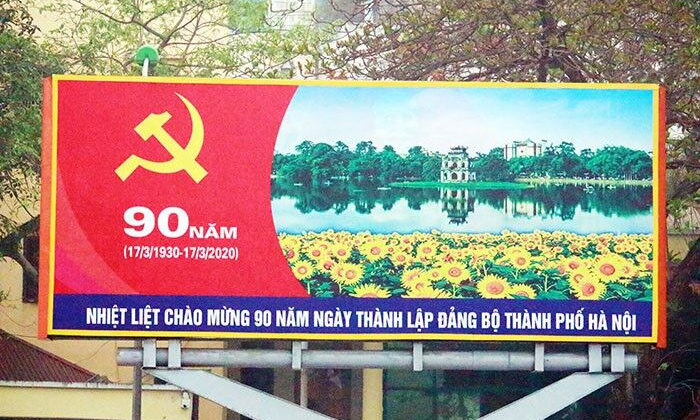 Quận Cầu Giấy: Làm tốt công tác tuyên truyền kỷ niệm 90 năm Ngày thành lập Đảng bộ TP. Hà Nội