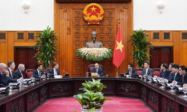 Thủ tướng  tiếp Đoàn doanh nghiệp thuộc Hội đồng Kinh doanh Hoa Kỳ-ASEAN