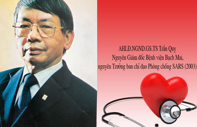 AHLĐ.NGND.GS.TS Trần Quỵ - Hết lòng vì sức khỏe nhân dân