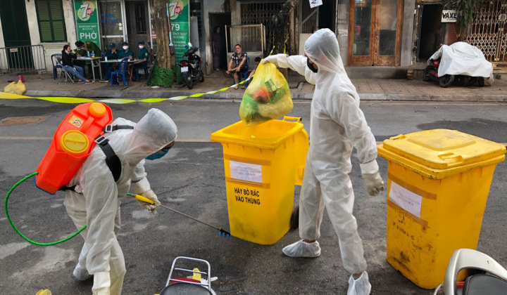 Bảo đảm thu gom, xử lý rác thải trong dịch Covid-19 được an toàn