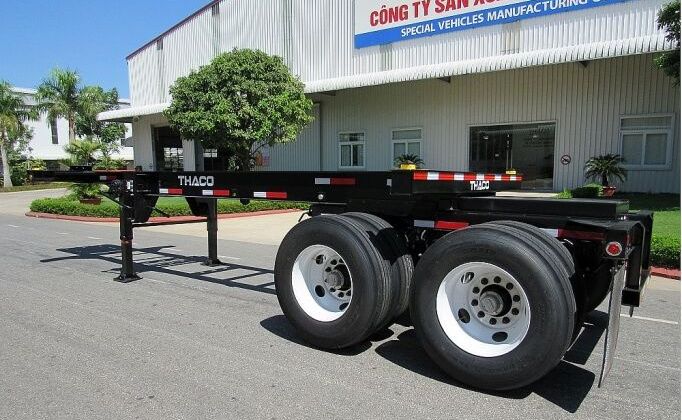 THACO xuất khẩu sơmi rơmoóc sang thị trường Mỹ