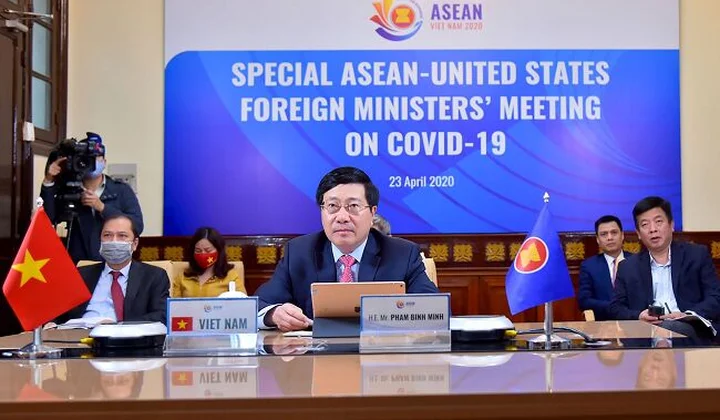 ASEAN và Hoa Kỳ họp trực tuyến ứng phó đại dịch
