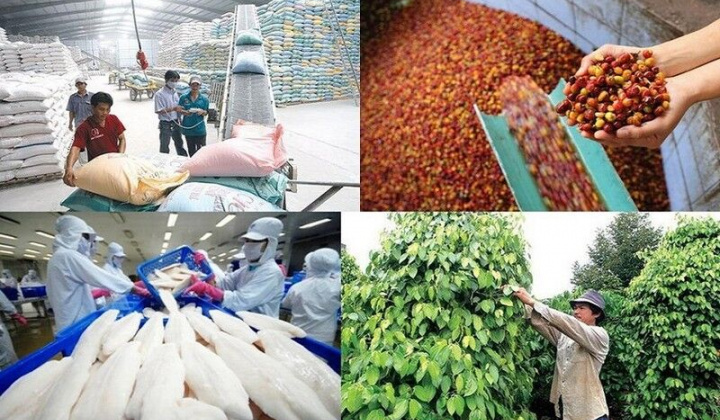 Nông lâm thủy sản xuất siêu 2,8 tỷ USD trong 4 tháng đầu năm