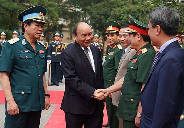 Thủ tướng Chính phủ thăm Quân chủng Phòng không - Không quân