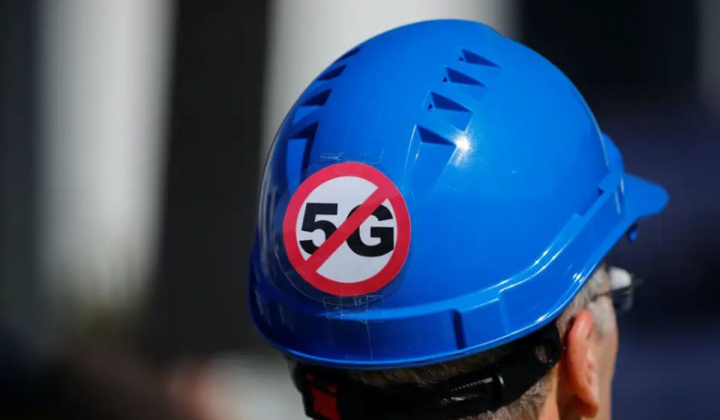 Nhiều cột phát sóng mạng 5G ở Anh bị đốt vì người dân tin nó gây ra Covid-19