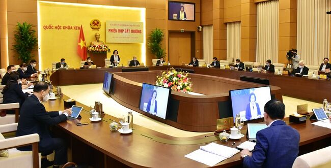 Ủy ban Thường vụ Quốc hội họp phiên bất thường, xem xét hỗ trợ nhân dân