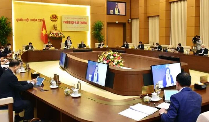 Ủy ban Thường vụ Quốc hội họp phiên bất thường, xem xét hỗ trợ nhân dân