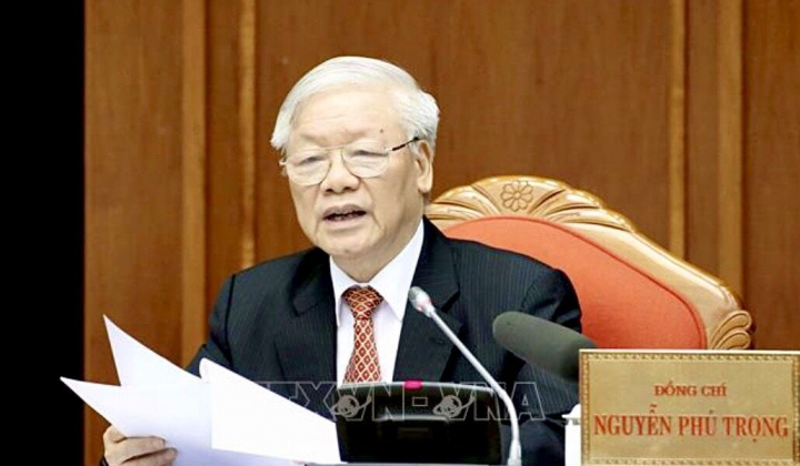 Phát biểu của Tổng Bí thư, Chủ tịch nước Nguyễn Phú Trọng khai mạc Hội nghị Trung ương 12