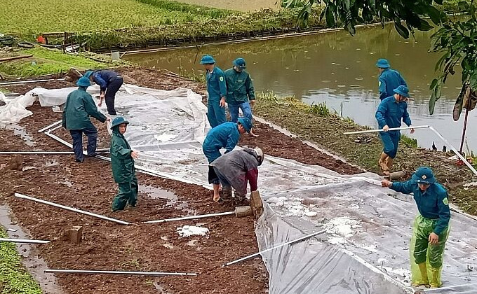 Yên Bái: Chủ động khắc phục hậu quả do mưa lớn, dông lốc và mưa đá