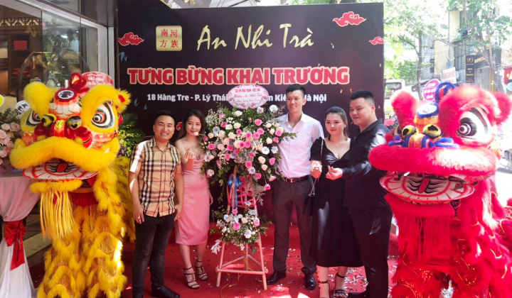 An Nhi trà khai trương cơ sở mới tại 18 Hàng Tre, Hà Nội