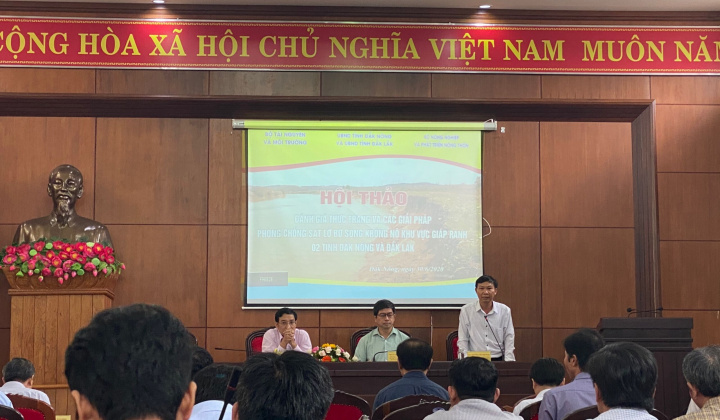 Đắk Nông:  Hội thảo thực trạng, giải pháp chống sạt lở bờ sông Krông Nô