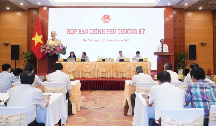 Họp báo Chính phủ thường kỳ tháng 5/2020