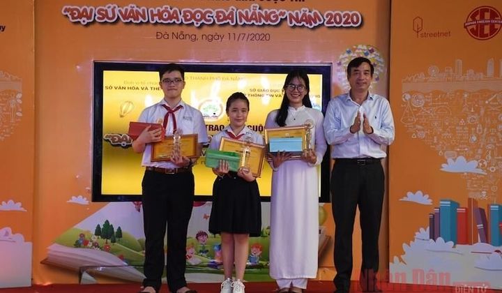 Trao giải Cuộc thi Đại sứ văn hóa đọc Đà Nẵng năm 2020