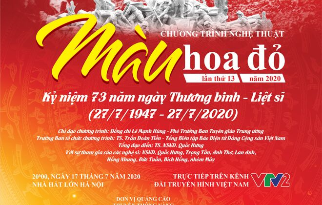 Chương trình nghệ thuật ý nghĩa và sâu lắng: 'Màu hoa đỏ' lần thứ 13 năm 2020