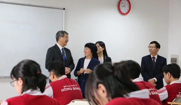 Tổng lãnh sự Nhật Bản thăm Trường Đại học Quốc tế Hồng Bàng