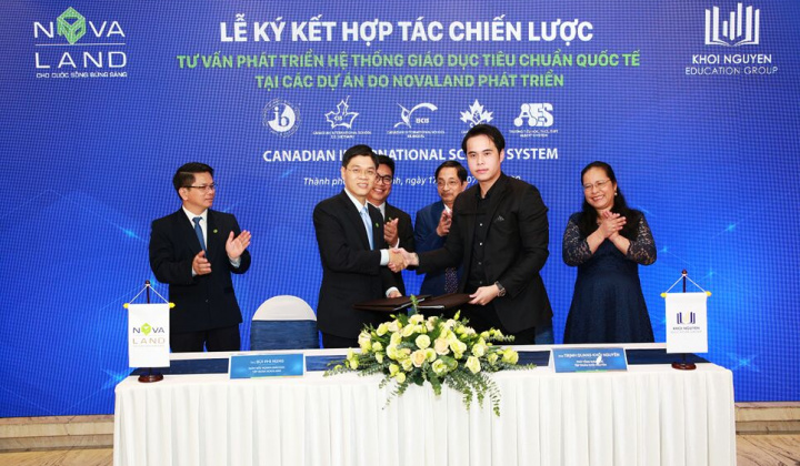 Tập đoàn Novaland hợp tác phát triển hệ thống giáo dục tiêu chuẩn quốc tế