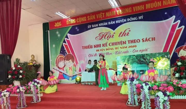Huyện Đồng Hỷ, Thái Nguyên: Tổ chức hội thi Thiếu nhi kể chuyện theo sách năm 2020.