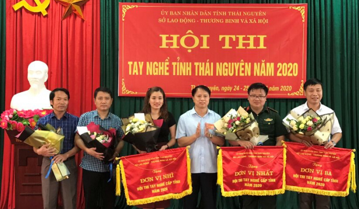 Bế mạc Kỳ thi tay nghề học sinh, sinh viên tỉnh Thái Nguyên năm 2020