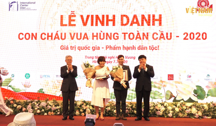 Lễ Vinh danh "Con cháu vua Hùng toàn cầu" 2020