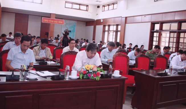 Đắk Nông: Hội nghị giao ban báo chí tháng 6