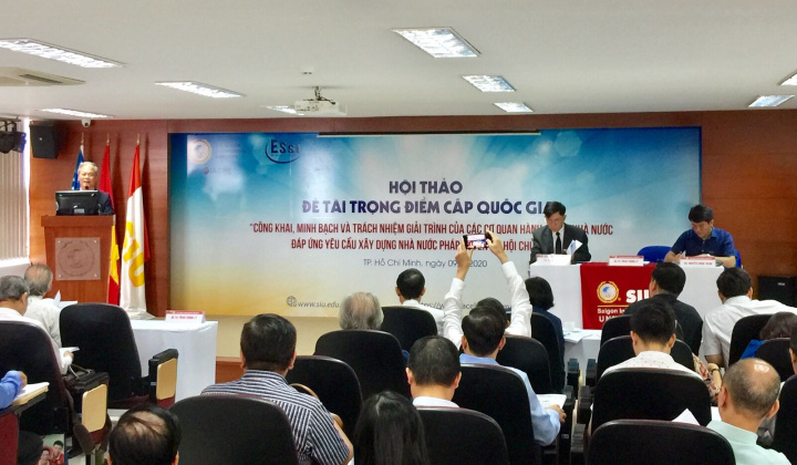 Công khai, minh bạch và trách nhiệm giải trình của các cơ quan hành chính nhà nước