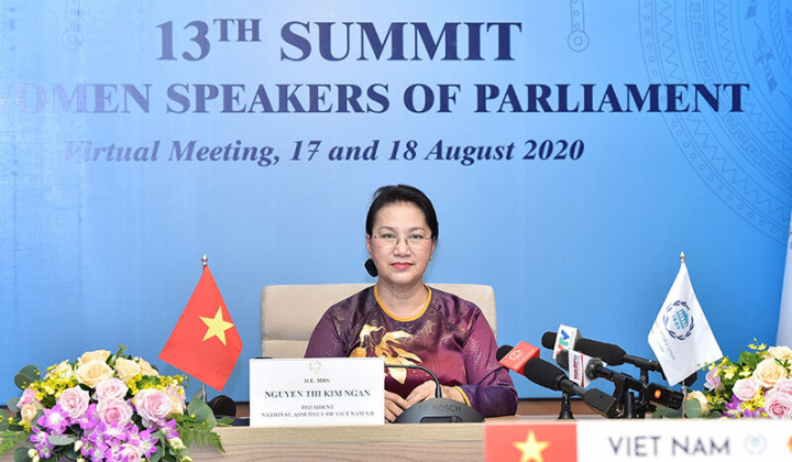 Chủ tịch Quốc hội Nguyễn Thị Kim Ngân dự Hội nghị thượng đỉnh các nữ Chủ tịch Quốc hội thế giới lần thứ 13