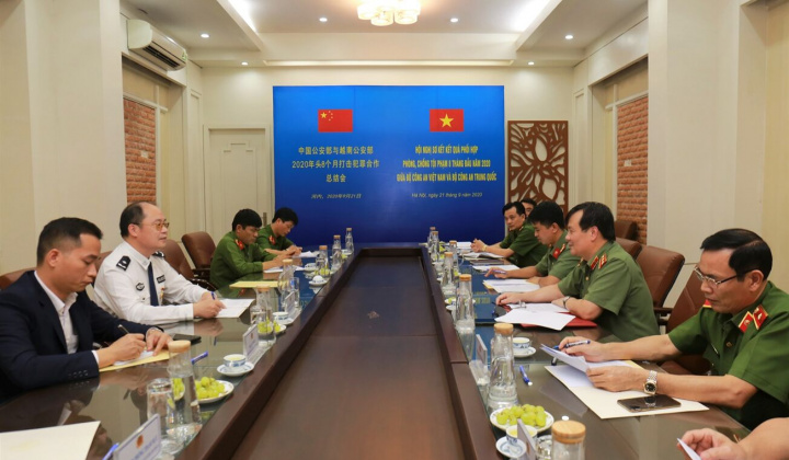 Việt Nam - Trung Quốc tăng cường hợp tác phòng, chống tội phạm