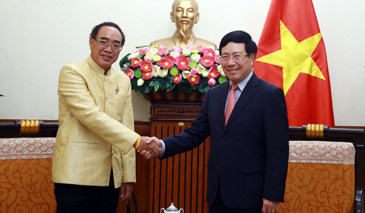 Phó Thủ tướng Phạm Bình Minh tiếp Đại sứ Thái Lan