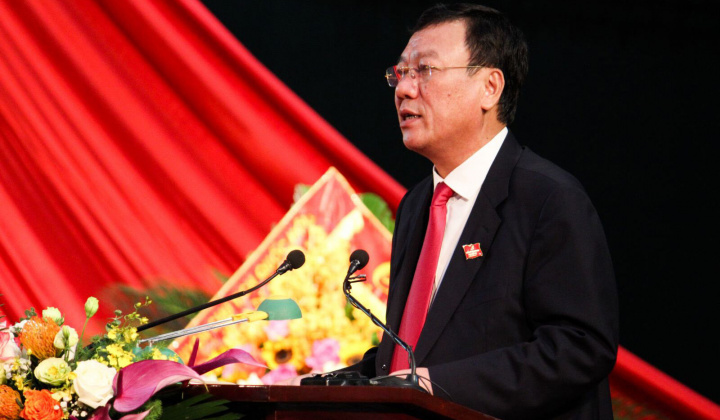 Ông Đoàn Hồng Phong tái cử Bí thư Tỉnh ủy Nam Định