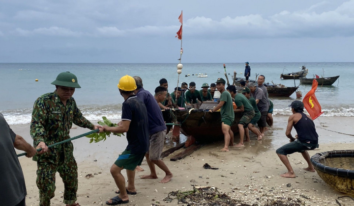 BĐBP Quảng Nam dốc toàn lực chống bão số 4