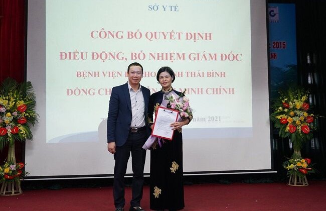 Bệnh viện Đa khoa tỉnh Thái Bình có tân Giám đốc