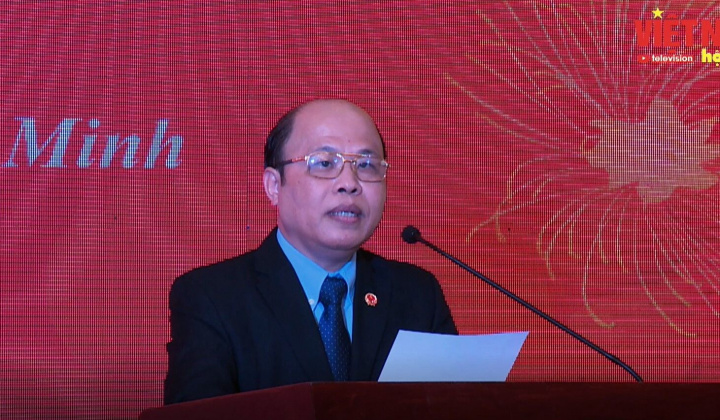 TBT Đoàn Mạnh Phương phát biểu khai mạc Gala Chào Xuân 2021