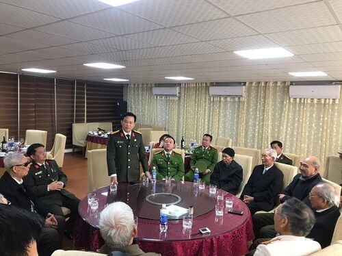 Công an Đắk Nông gặp mặt chúc Tết Ban An ninh Quảng Đức