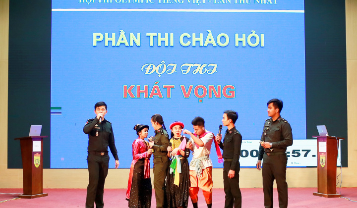 Học viện Quân Y tổ chức hội thi Olympic tiếng Việt dành cho học viên quốc tế