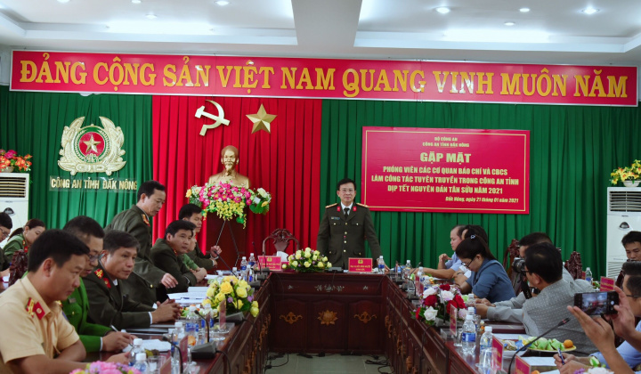Báo chí:  Cầu nối giữa lực lượng Công an tỉnh Đắk Nông với nhân dân
