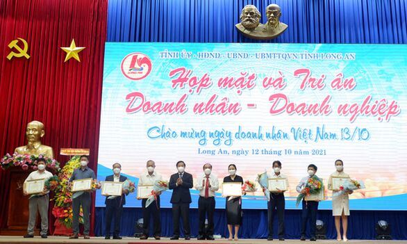 Long An: Tri ân doanh nhân trong những ngày “bình thường mới”