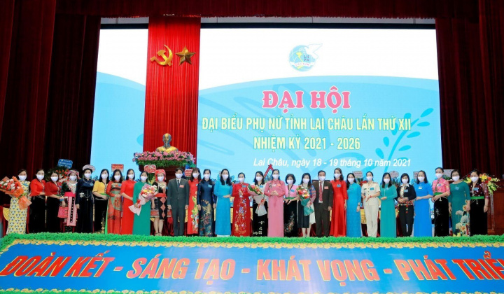 Lai Châu: Đại hội Đại biểu Phụ nữ lần thứ XII, nhiệm kỳ 2021-2026