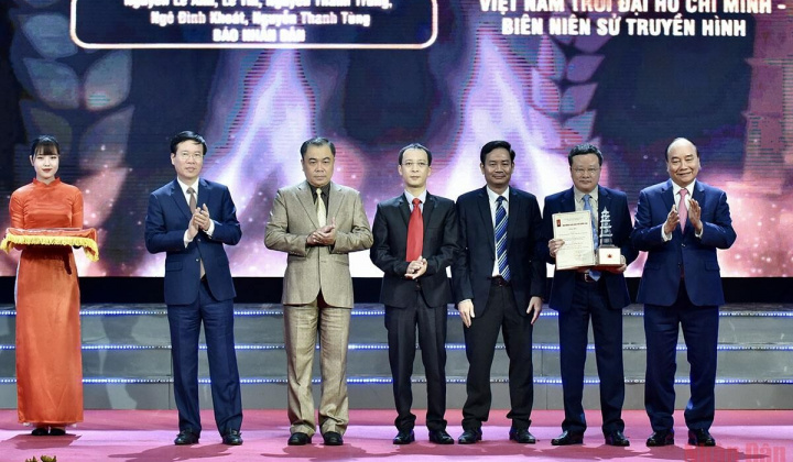 Trao Giải Báo chí Quốc gia lần thứ XV, năm 2020