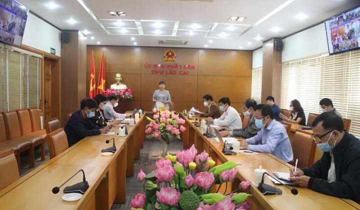 Lào Cai: Đánh giá công tác tiêm vaccine phòng Covid-19 trên địa bàn tỉnh