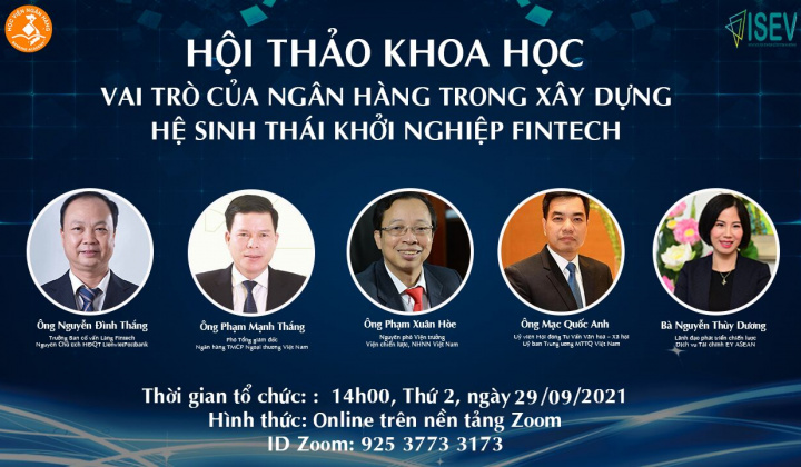 Vai trò của Ngân hàng trong xây dựng hệ sinh thái khởi nghiệp Fintech