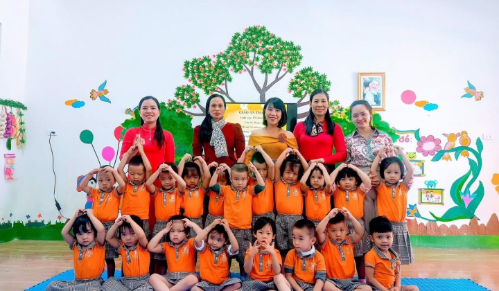 Trường Mầm non Hoằng Qùy: Xây dựng môi trường giáo dục lấy trẻ làm trung tâm