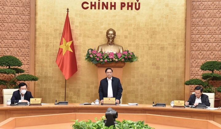 Thủ tướng chủ trì phiên họp Chính phủ chuyên đề xây dựng pháp luật