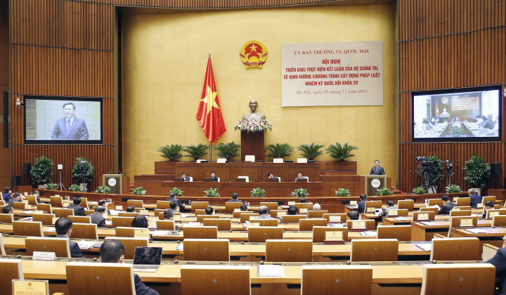 Xây dựng thể chế là nhiệm vụ ưu tiên hàng đầu