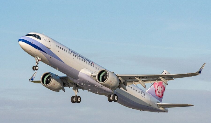 China Airlines trở thành nhà khai thác mới của máy bay A321neo