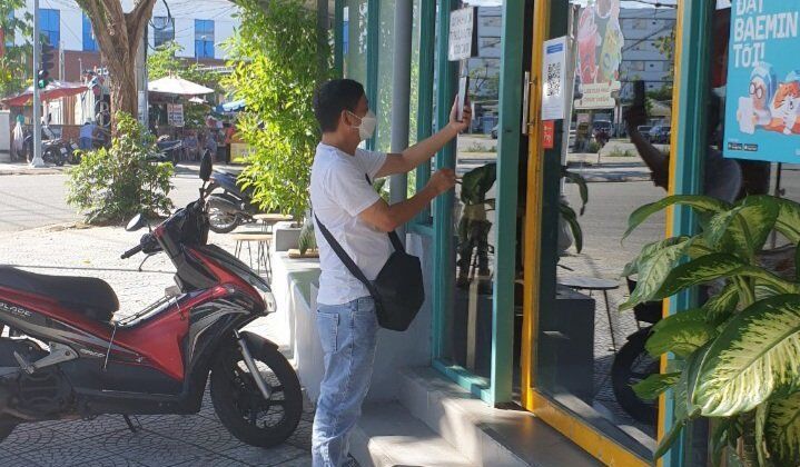 TP Đà Nẵng hình thành thói quen khai báo y tế, qua quét QR Code để phòng chống dịch